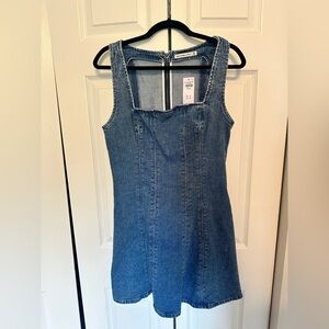 Abercrombie & Fitch Blue Denim Mini Dress